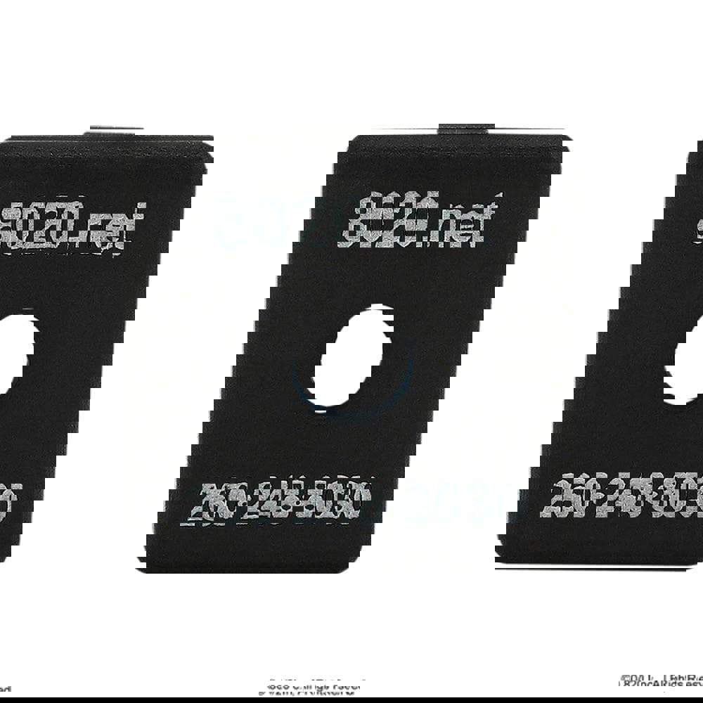 T-Slotted Extrusion End Cap: Use With Series 10 - 1010 Extrusion